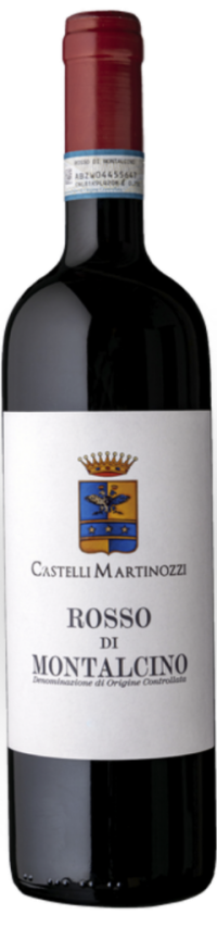 Rosso di Montalcino, Castelli Martinozzi, Toscane - Italië