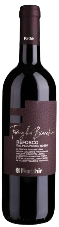Refosco dal Peduncolo Rosso, Forchir Friuli - Italië